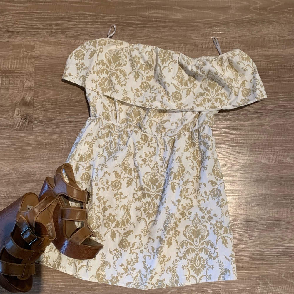 GLAM Linen Sundress